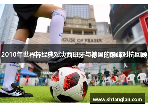 2010年世界杯经典对决西班牙与德国的巅峰对抗回顾